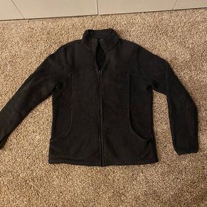 Lands End fleece full zip jacket